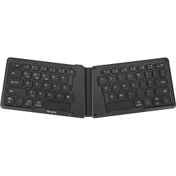 Targus teclado inalambrico antimicrobial ergonomico plegable español USB -AKF003ES