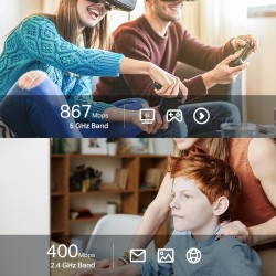 TP-link adaptador AC1300 Nano Wireless MU-MIMO USB - Archer T3U Nano