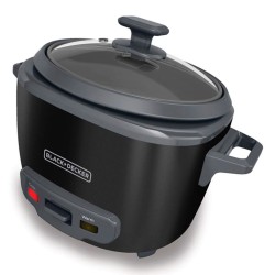Black + Decker olla arrocera 14 tz cocidas negra RC514B