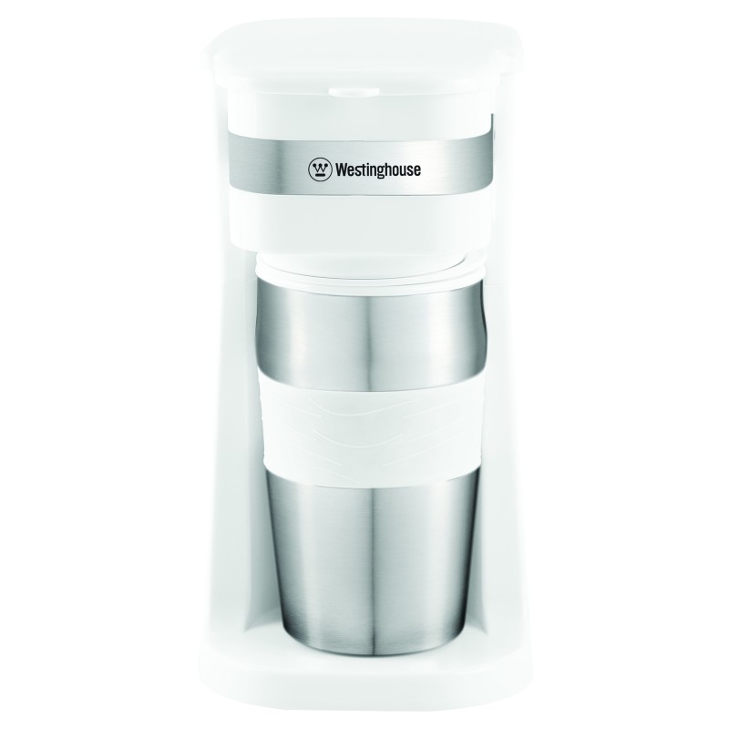 Westinghouse cafetera individual con mug térmico blanca -WKCMGO11WH
