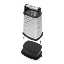 Westinghouse Rallador de acero inoxidable con contenedor WCKG0081011