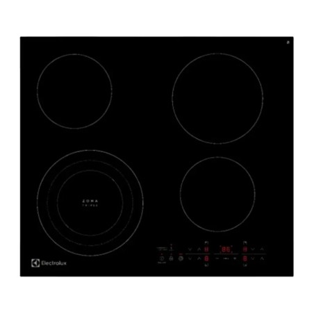Frigidaire plantilla eléctrica vidrio 24" empotrable 4 quemadores ETEF24F7ESB