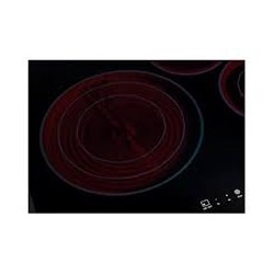 Frigidaire plantilla eléctrica vidrio 24" empotrable 4 quemadores ETEF24F7ESB