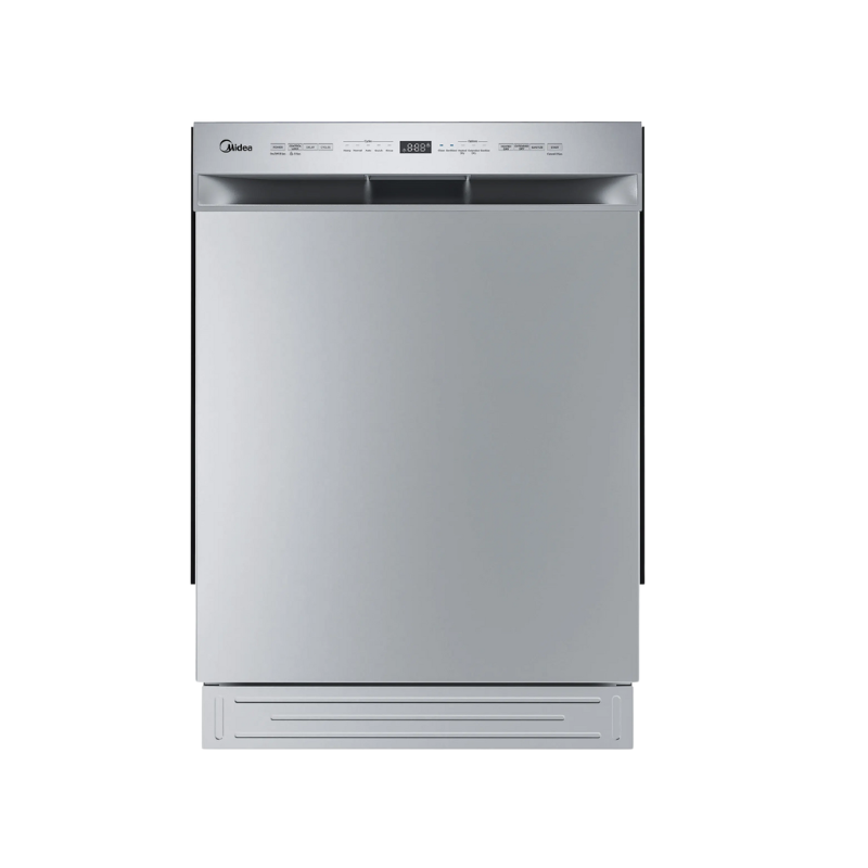 Midea lavaplatos empotrable 14 servicios color silver MDWPS1401KSS