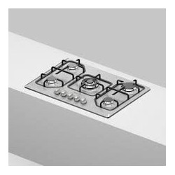 Frigidaire plantilla de gas 30" empotrable 5 quemadores FTGC3050XS