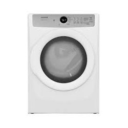 Frigidaire secadora carga frontal gas premium care blanca 21 Kg FDGX22E4EW