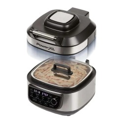 Power XL freidora de aire con parrilla 12 en 1 digital 6QT MFC-AF-6C-LA