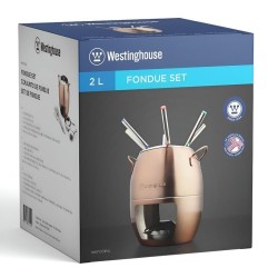 Westinghouse juego de fondue inoxidable