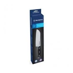 Westinghouse cuchillo santoku 7"/17 cm espiga completa mango suave con remaches triples - WCKTSC15212