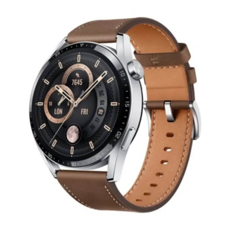 Huawei reloj inteligente bt Watch GT 3 46mm acero inox café Jupiter-B29V 55028450