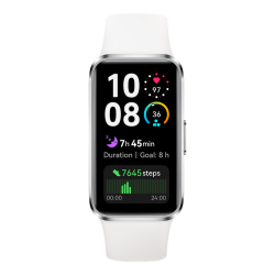 Huawei Band 10 cuerpo metálico blanco 55020EKX