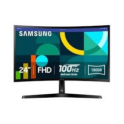 Samsung monitor LED curvo 24" LS24D366GANXZA
