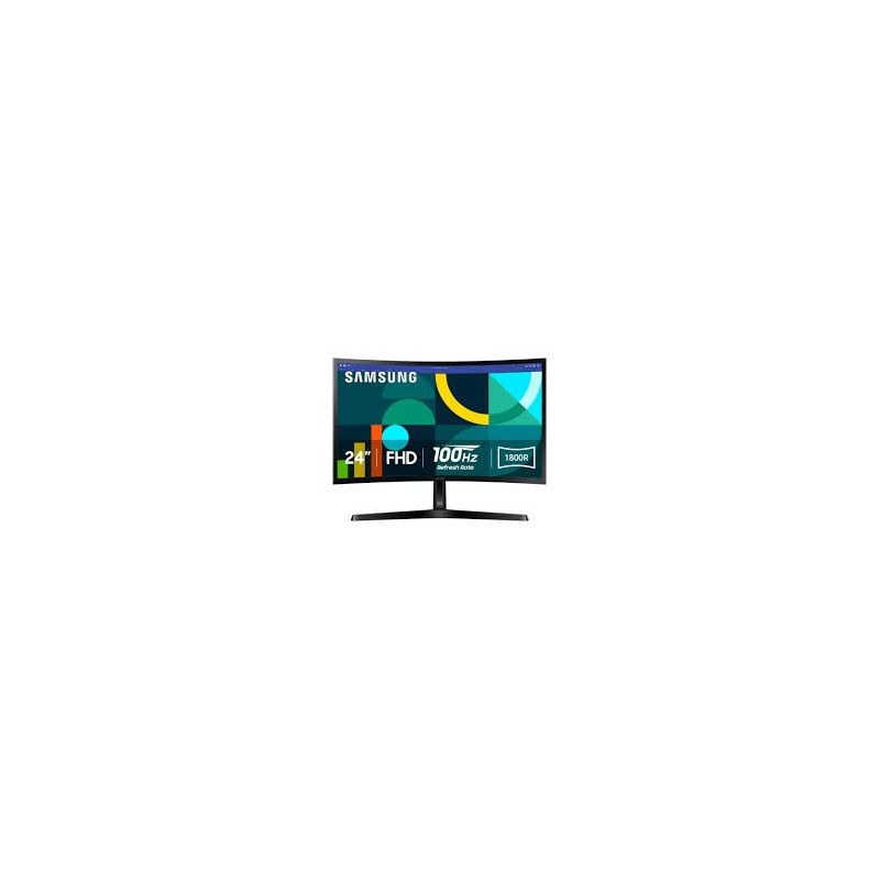 Samsung monitor LED curvo 24" LS24D366GANXZA