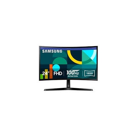 Samsung monitor LED curvo 24" LS24D366GANXZA
