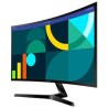 Samsung monitor 27" curvo  100hz LS27D366GANXZA