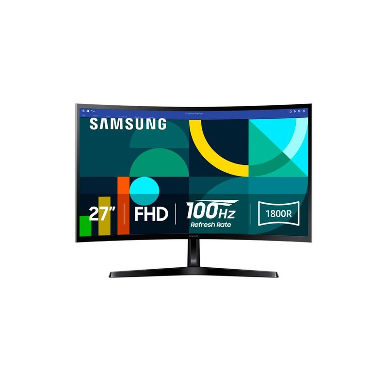 Samsung monitor 27" curvo  100hz LS27D366GANXZA