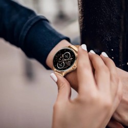 Kodak reloj inteligente SW7211 oro rosa 1,32" full touch