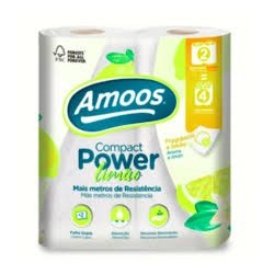 Amoos toalla de cocina two pack 83 H aroma limon paq 12 und - C622002