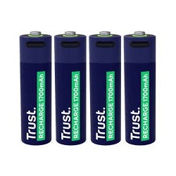 Trust pilas AA recargables en USB-C 4 pack -  25631