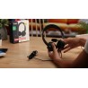Trust auriculares USB supraaurales para PC microfono con cancelación de ruido y diadema ajustable negro - 25089