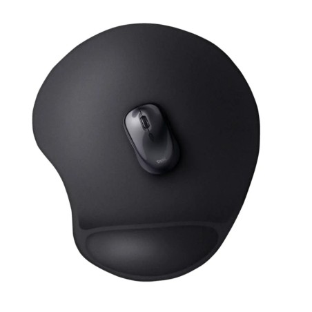 Trust bigfoot XL alfombrilla de gel para raton negro  - 23728