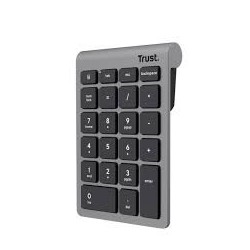 Trust teclado numerico inalambrico plata - 25709
