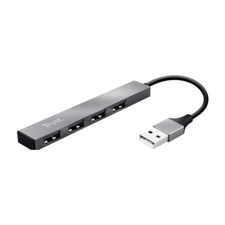 Trust adaptador 4-puertos mini hub USB - 23786