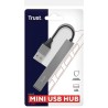 Trust adaptador 4-puertos mini hub USB - 23786
