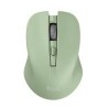 Trust mouse inalambrico eco  color verde claro silencioso - 25042