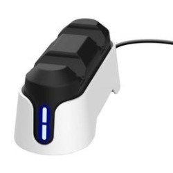 Trust GXT 255W soporte de carga rapida para mandos de PS5 blanco - 25597