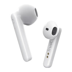 Trust audifonos bluetooth wireless color blanco c/controles tactiles - 23783