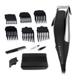Remington kit cortadora de cabello 12 piezas cromada HC1080A-110F