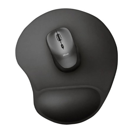 Trust almohadilla para mouse ergonómica de gel color negro - 16977