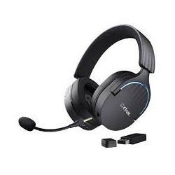 Trust audifonos inalambricos gamer color negro - 24901