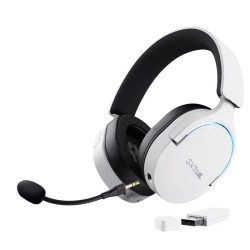 Trust audifonos inalambricos color blanco gaming - 25304