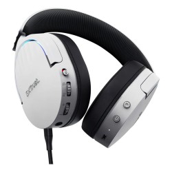 Trust audifonos inalambricos color blanco gaming - 25304