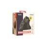 Trust mouse ergonomico inalambrico recargable color negro - 23731