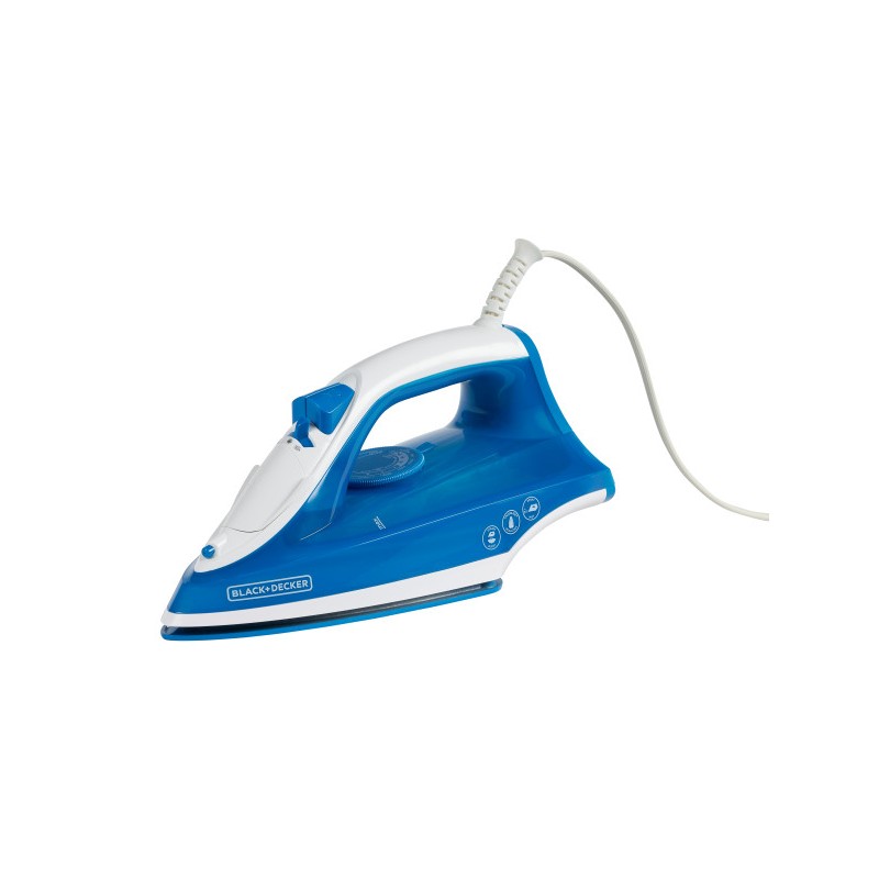 Black + Decker plancha para ropa trueglide azul - IRBD350