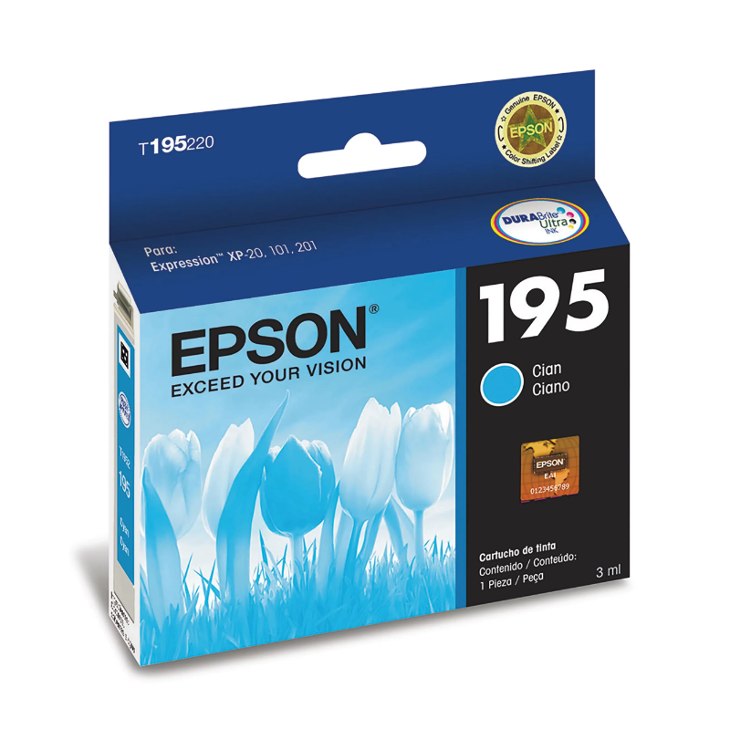 Epson cartucho cyan para XP-101/201/211   T195220-AL