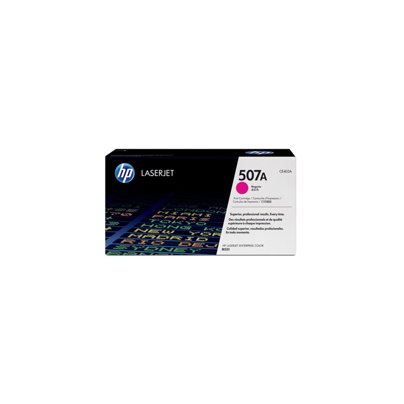 HP toner magenta HP507A laserjet CE403A