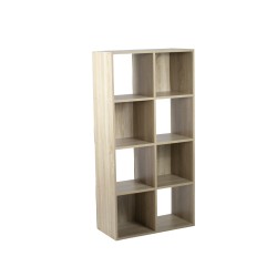 Kenneth Cole librero cubo unit color roble W61.5 x H122.5 x D29.5 cm-KCWD2022052-O