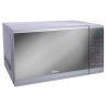 Midea microondas 0.7Pc puerta acabado espejo gabinete Gris-B MMDF07S2MG